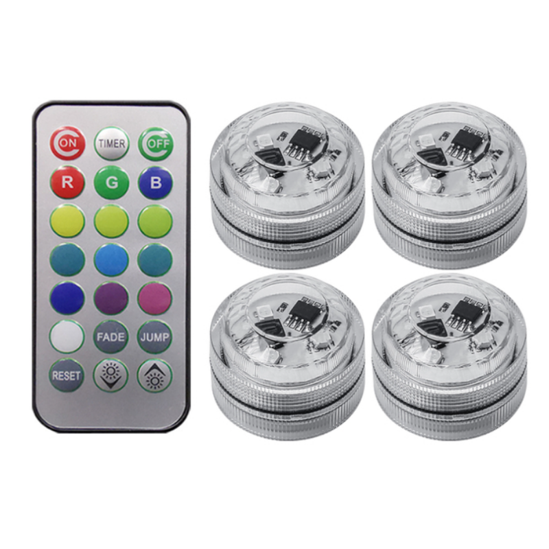 Wireless Intelligent Remote Control LED Night Iight IP67 Waterproof Home Atmosphere, Game Room, DIY Decoration, Long Service Lif