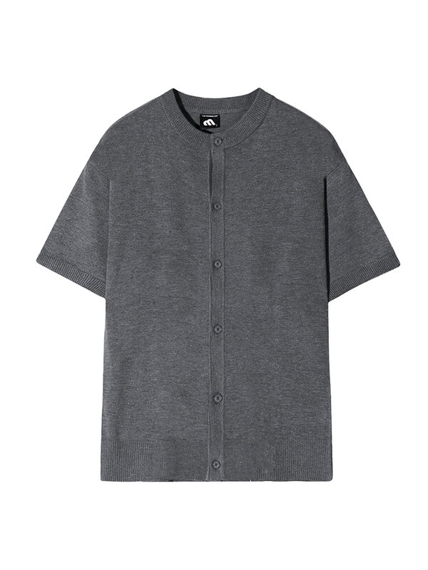 MRCYC Camiseta de manga corta, cárdigan de estilo maduro ligero, Verano