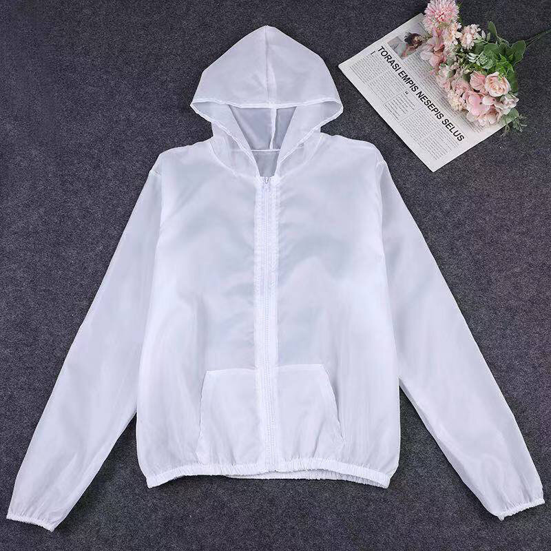 Ultra-Thin Camping UV Protection Clothes Summer Sunscreen Jacket for Women Lightweight Outdoor Quick Dry Sports Coat Windbreake