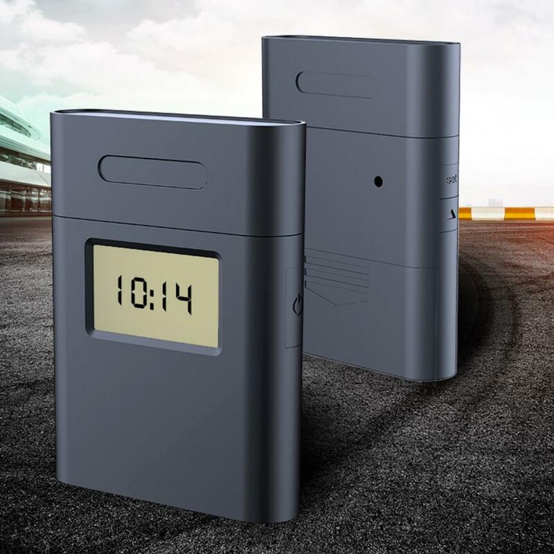 Breathalyzer 1 Set Breathalyzer Detektor Alkohol Napas Profesional Berputar 360 Derajat Praktis untuk Driver