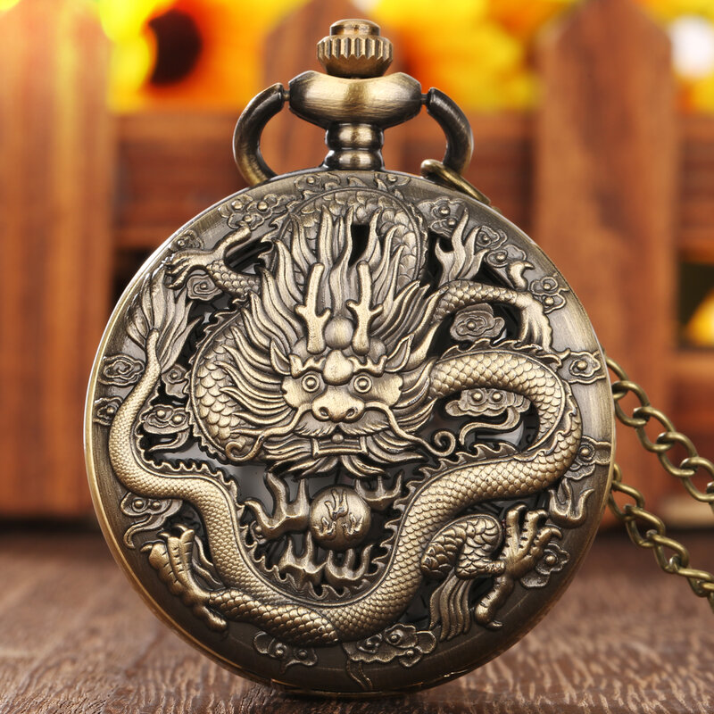 Reloj de bolsillo de cuarzo para hombre y mujer, cronógrafo con esfera de números romanos, collar antiguo con estilo, colgante, regalo