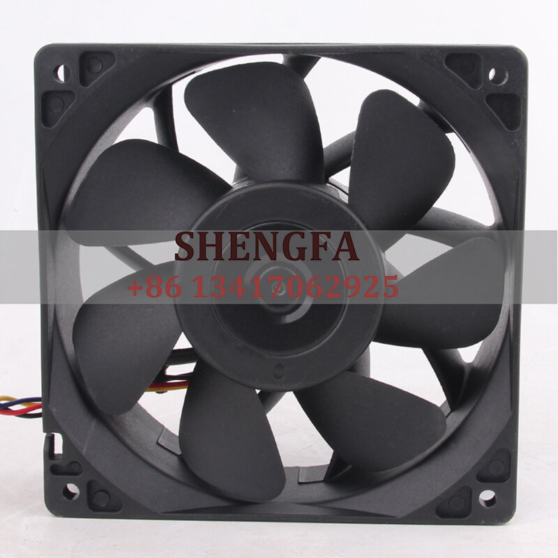 YD Case Fan-ventilador de refrigeración serie Wing Bit, YD12038B2G, 12V, 4.5A, 120x120x38mm, 12038, 12CM, Ant S7S9