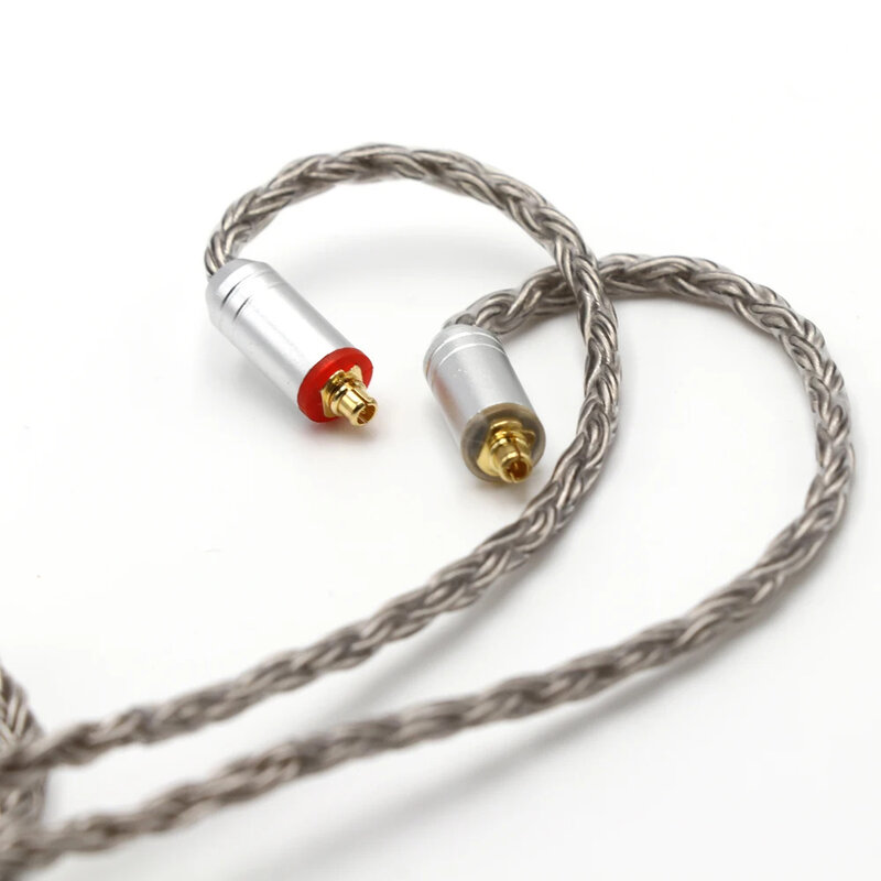 Tripowlin zonie 16-adriges versilbertes Kabel spc Kopfhörer kabel qdc mmcx 2-polig für kz zs10 pro c16 c12 bl03