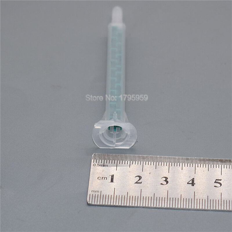Epoxy Resin AB Glue Mixing Bicos, Misturador estático, tubo de mistura, dois cartuchos componentes, adesivos, 50ml, 1:1, 83mm, 50pcs