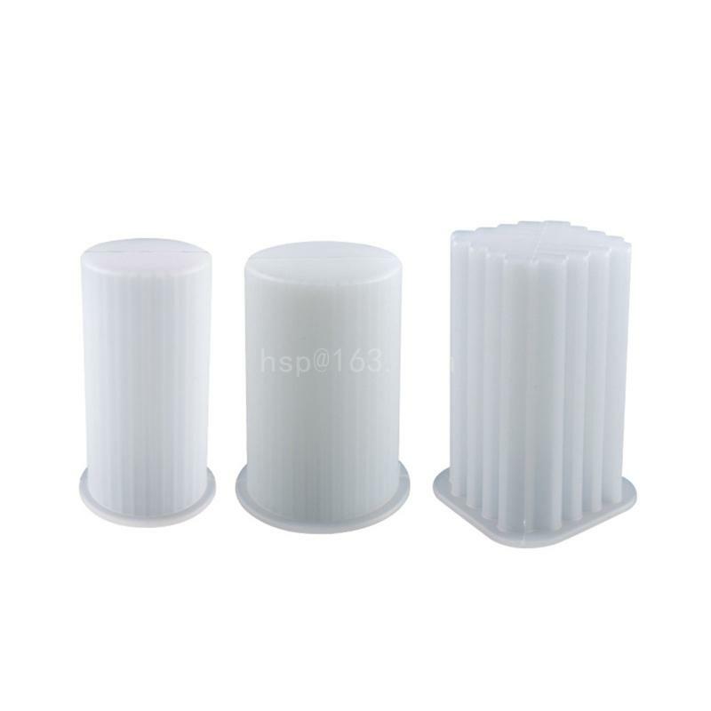 Cylinder Mold Silicone Mold for Candle Making Pillar Resin Mould Epoxy Casting Mold DIY Craft