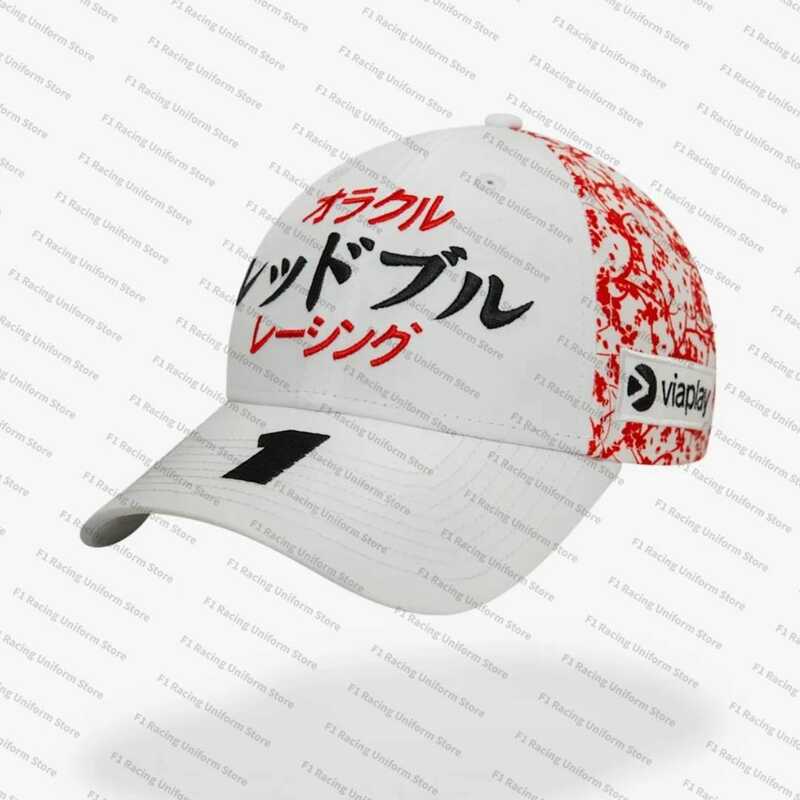 Gorra de equipo de toro F1 oficial, gorro GP japonés Sergio Perez, gorra Verstappen, sombrero de béisbol de Fórmula 1, sombreros de MOTO, gorra de Fan, 2024