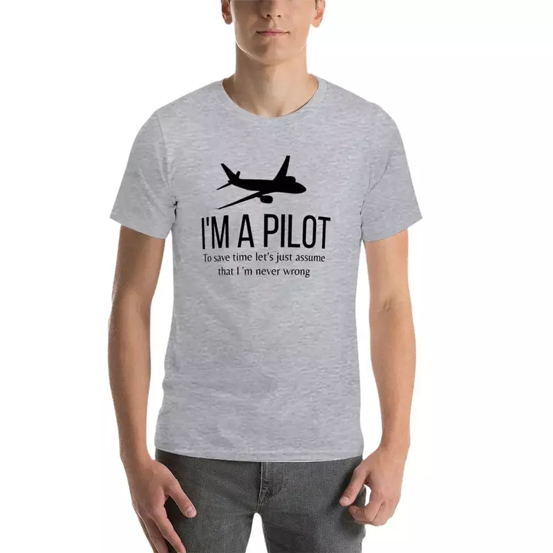 Pilot Aviation Flight School Mens Airplane T-Shirt boys animal print customs shirts graphic tees men graphic t shirts