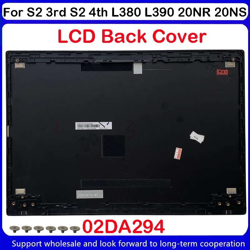 New For Lenovo Thinkpad S2 3rd S2 4th L380 L390 20NR 20NS Top Case Lcd Cover Back Cover 02DA294