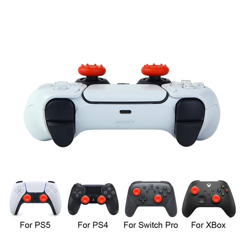 Колпачки для джойстика контроллера Sony Playstation DualSense Dualshock 4 5 PS4 PS5 для Nintendo Switch Pro, 4 шт.