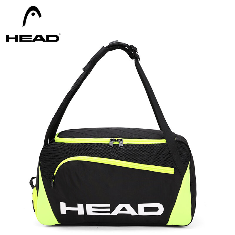 HEAD Waterproof Travel Duffel Backpack Sport Gym Bag with Shoes Compartment,Large Shoulder Weekender Overnight Bags Men Women