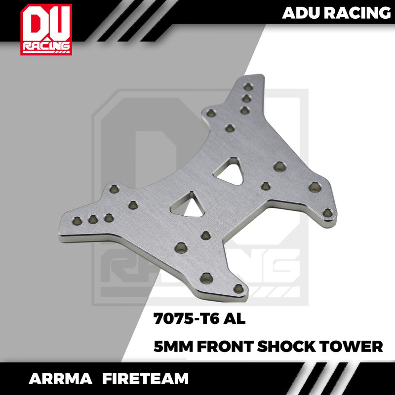 ADU Racing FRONT SHOCK TOWER CNC 7075-T6, алюминий для ARRMA 6S FIRETEAM