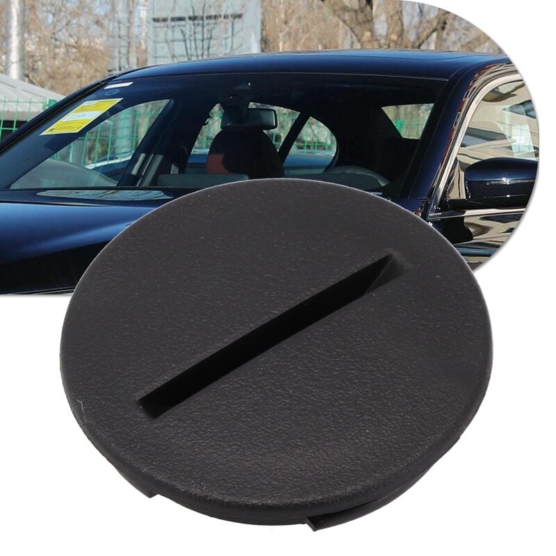 Переходник для автомобильного доступа, 1 шт., 1x51717169481, аксессуары, черные детали, пластиковая запасная крышка для лобового стекла автомобиля