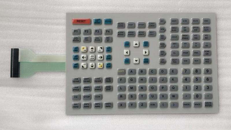 Keypad membran sentuh Kompatibel Penggantian baru untuk HAAS 61-1 0201 0202