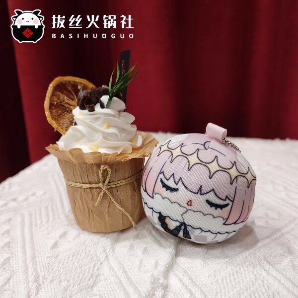 Anime Fate Grand Order Oberon 7cm morbido peluche farcito portachiavi ciondolo a5426 regalo di compleanno