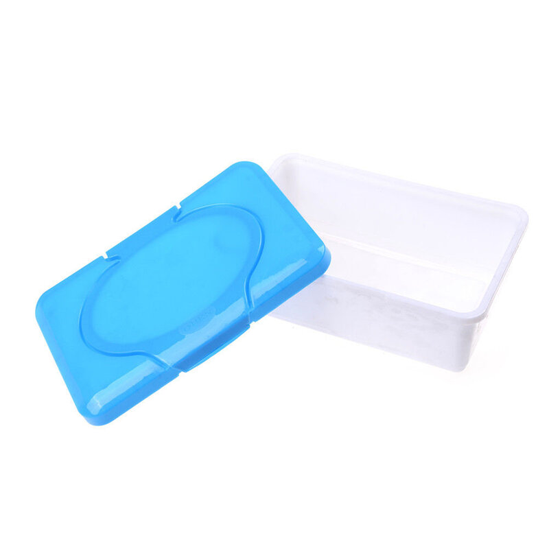 Tabung Dispenser tisu | Dispenser tisu bayi portabel dengan tutup | Wadah tisu isi ulang untuk mandi