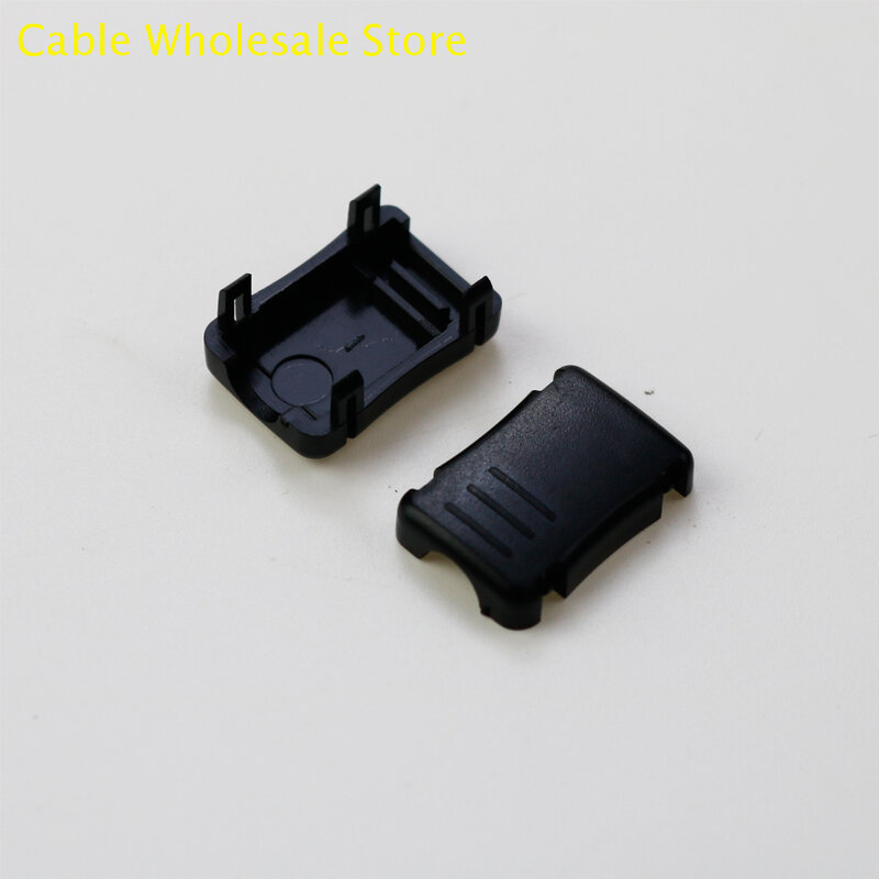 Cable Wholesale Store 1x 5Pin Male USB Plug Black  MICRO USB Male Head Welding Wire Buckle Shell Drawer MK 5P Interface DIY