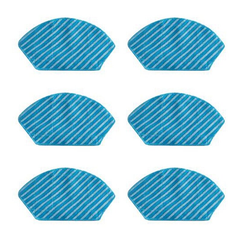 8PCS Cleaning Cloth Mop Cloth Sweeping Robot Accessories For Midea M71CN M7/I10 Spare Parts