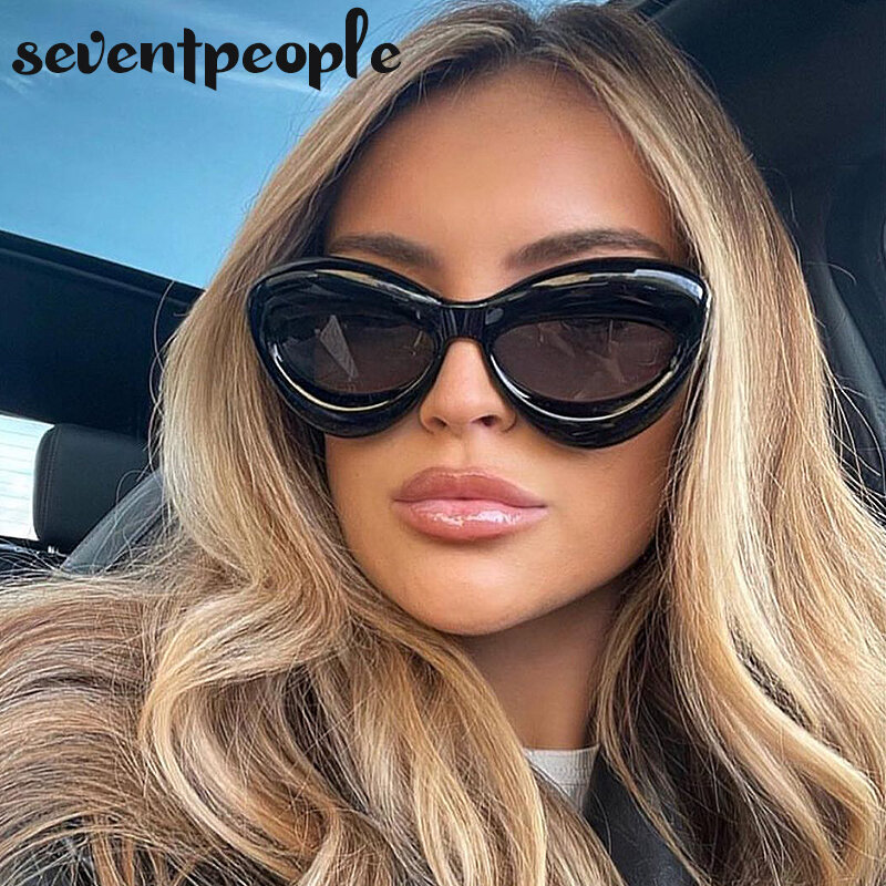 Cat Eye Sonnenbrille Frauen Sexy Lip-Shaped Sun Gläser für Weibliche Neue In Mode Punk Sonnenbrille Männer Gafas De sol Trending Produkte