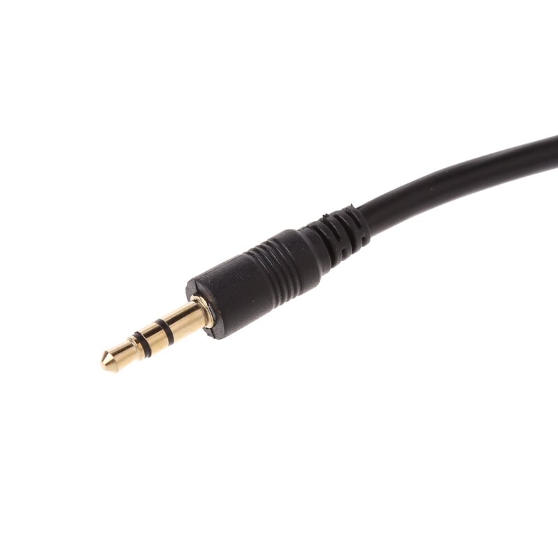 Cable entrada auxiliar para coche 3,5 mm o adaptador música con conector macho para teléfono E46