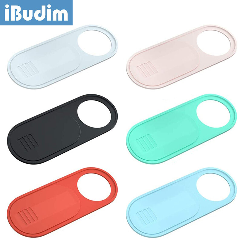 IBudim-pegatina de privacidad para teléfono móvil, obturador de cubierta de WebCam para iPhone, iPad, Macbook, tableta, PC, portátil, Protector anticuriosos
