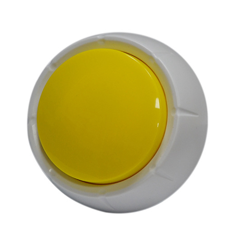 Amarelo Squeeze Sound Box, Gravável Voz Som Botão, Botão De Comunicação, Fontes Do Partido, Buzzer Sounding