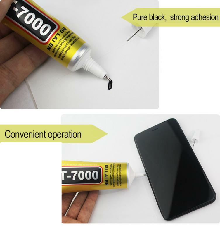 Multi-purpose adesivo cola de resina epóxi, T7000, reparo do telefone, LCD Touch Screen, artesanato jóias, DIY, 15 ml, 50ml