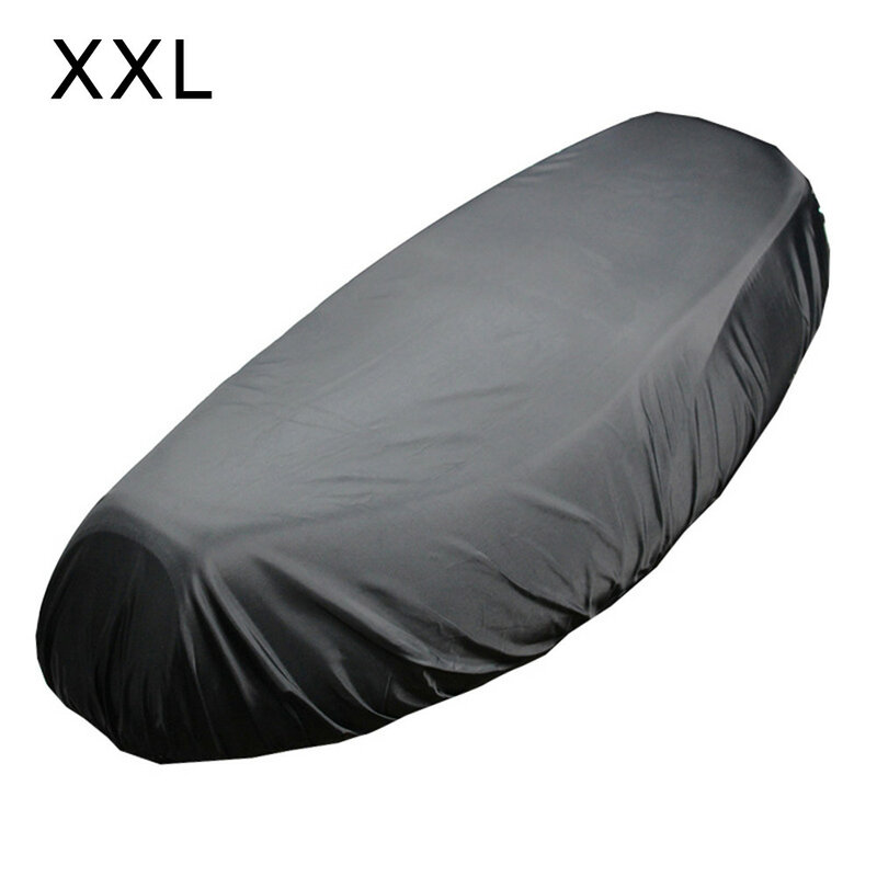 Motorcycle Rainproof Seats Cushion Covers Black Universal Flexible Waterproof Dustproof Motorcycle Protection Saddle Cover Coats