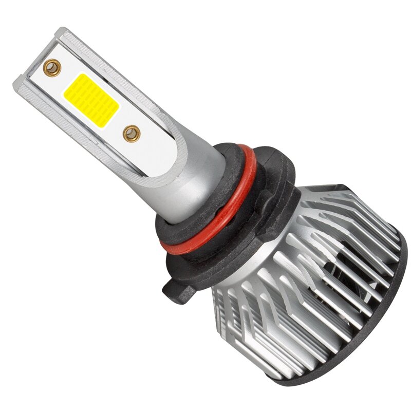 LEDヘッドライトおよび電球キット,ハイビーム,9006 lm,4000W,2x6500 hb4,白,k