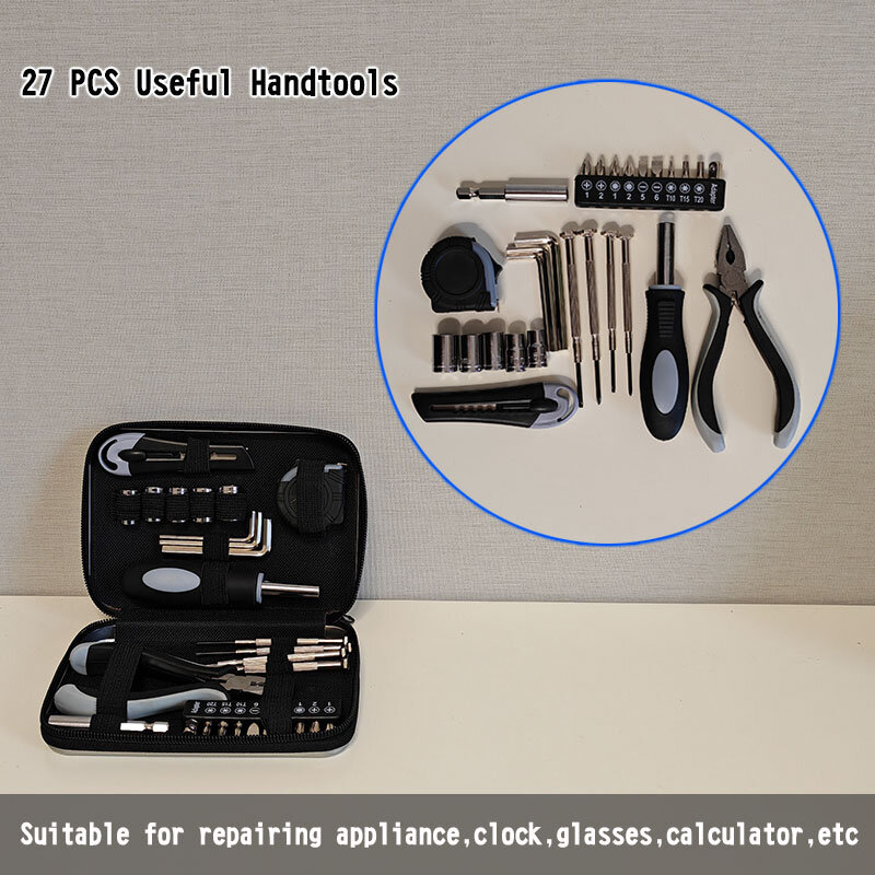 Mini sac à outils multifonctionnel pour la maison, boîte DONAnalyste, outils à main familiaux utiles, boîte à outils domestique, boîte à outils de réparation