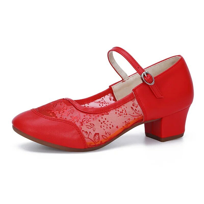 1 para/partia kobieta moda koronkowe pu buty do tańca latynoskiego damskie oddychające buty do tańca towarzyskiego nowoczesnego
