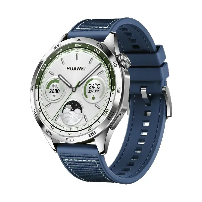 Bracelet en silicone tissé pour Huawei Watch GT4, bracelet Smartwatch Pro, accessoires de ceinture, 22mm, 46mm, 4/3