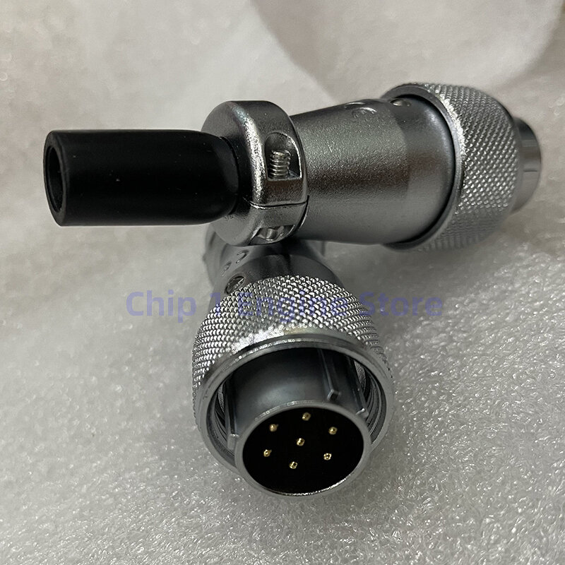 For WEIPU WS16 male plug female socket connect TQ+Z 2 3 4 5 7 9 10 pin Metal waterproof connector  LED power wire cable plug