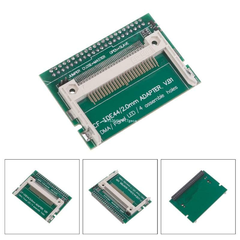 Adaptateur IDE à 2.5 IDE 40 broches, carte 2.5 pouces 40 broches femelle convertisseur carte mémoire compacte