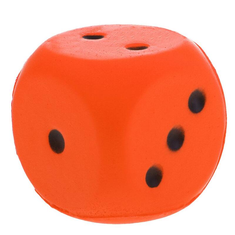Sponge Dice Foam Dot Dice Playing Dice for Teaching Education Toy Green