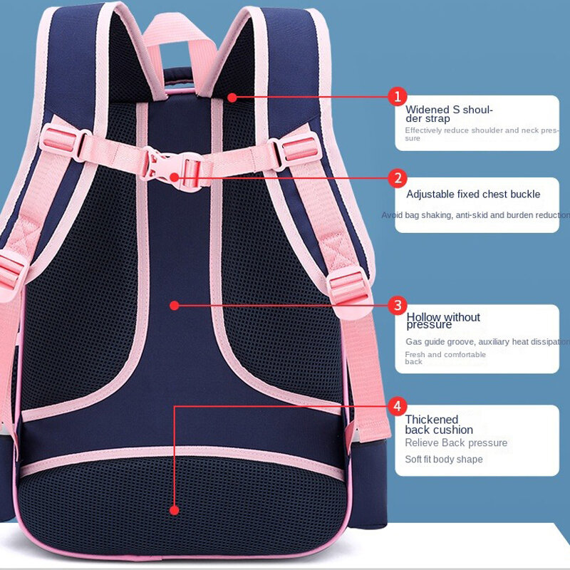 Kinder der Schule Rucksack für Mädchen Kawaii Schule Tasche Handtasche Jugendliche Rucksäcke für Studenten Kinder Taschen