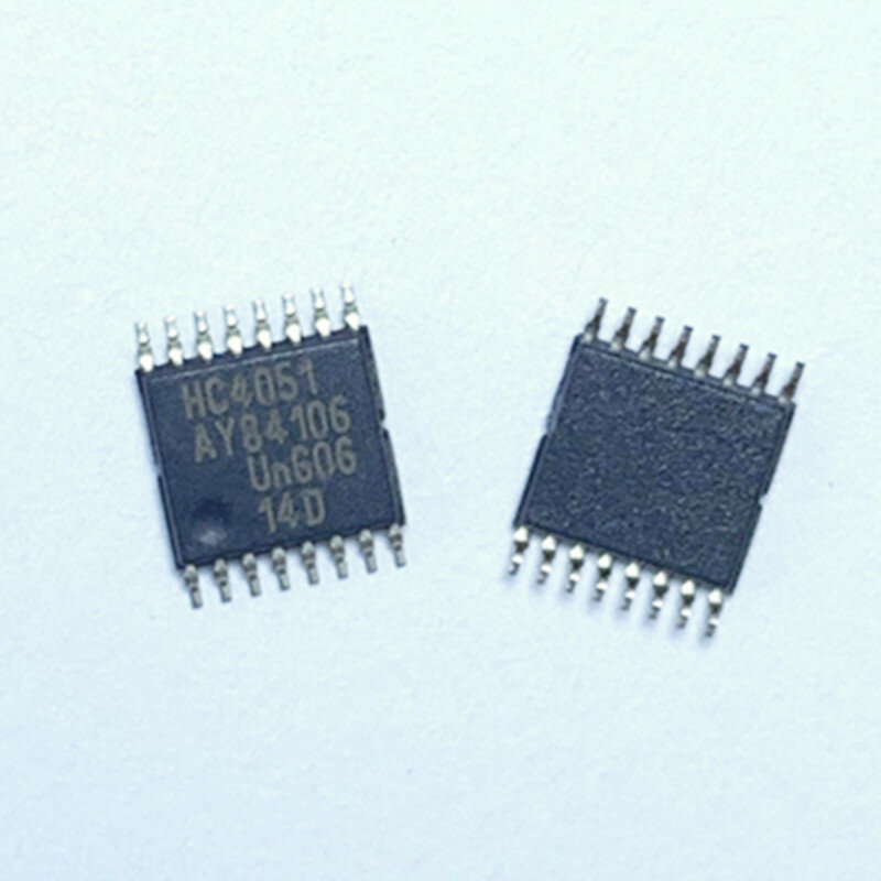 74HC4051PW IC de 8 canales, multiplexor con extremo SGL, PDSO16, 4,40 MM, plástico, MO-153, SOT-403-1, TSSOP-16, multiplexor o interruptor