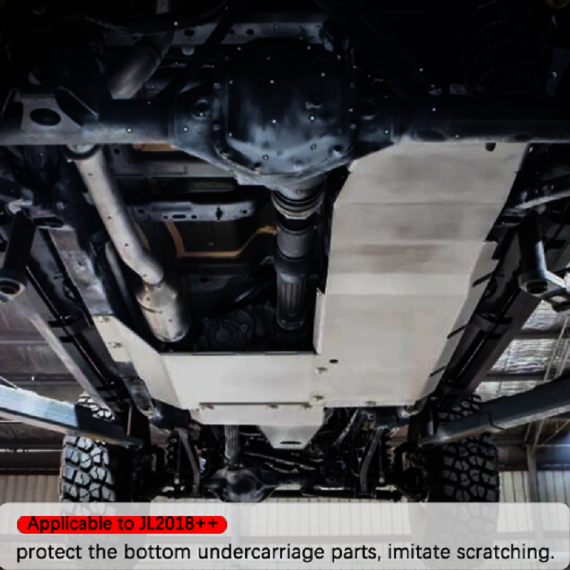 Osłona przeciwbryzgowa silnika obudowa ochronna osłona osłona ochronna silnika do Jeep Wrangler JL 2018 + JL1291 LantSun