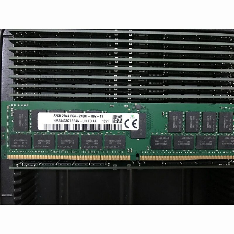 PC4-2400T RECC 서버 메모리, 32G DDR4, RH2288 V3, RH2288H V3, 32GB RAM 하이 퀄리티, 1 개