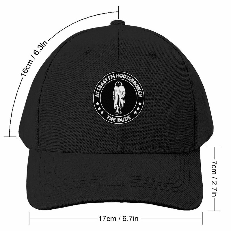Big Lebowski - At Least I"m Housebroken Baseball Cap Golf Hat Man Sunscreen Golf Hat Hip Hop Women's Beach Outlet Men's
