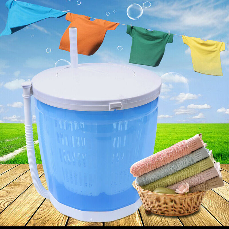 Mini secadora de ropa portátil, máquina giratoria de viaje, uso al aire libre, Camping, operación Manual