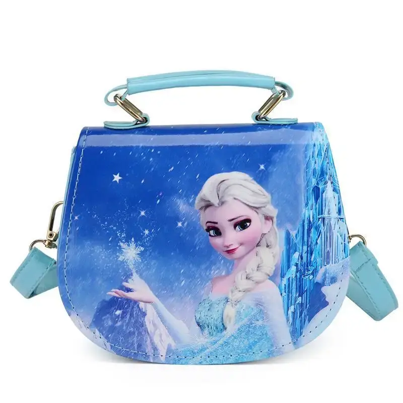 Disney-Bolso de hombro de Frozen 2 para niños, bolsa de hombro de princesa Elsa, Anna, Sofía, bolsa de compras de moda, regalo
