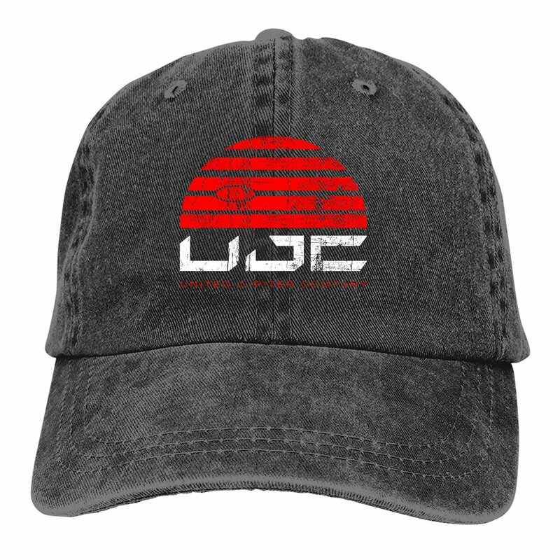 Washed Men's Baseball Cap United Jupiter Company Protocol Trucker Snapback Cowboy Caps Dad Hat Dead Space Golf Hats