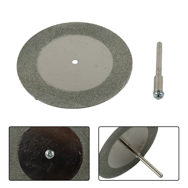 Cutting Wheel Blade Grinding Disc Kits Rotary Tool Wood Workshop Accessories Jade Metal 40/50/60mm Metal Set Silver