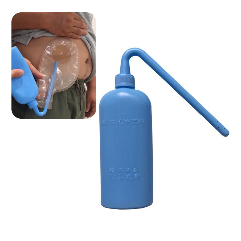 230ml Bag Making Cleaning Bottle Portable Colon Bag Making Cleaning Washing Bottle Tool Accessories Personal Health Care
