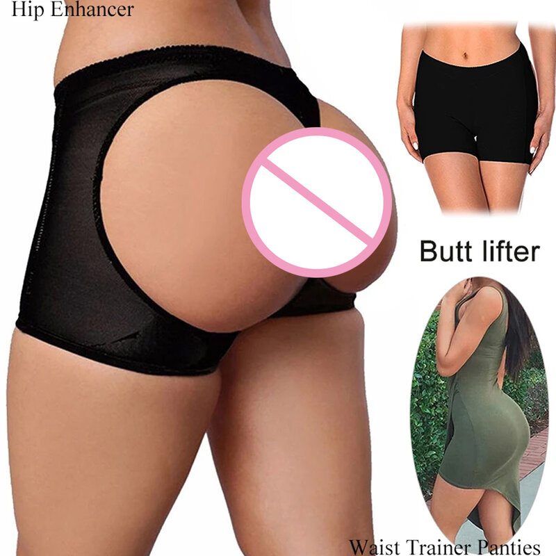 Seamless Butt Lifter Calcinhas para Mulheres, Controle De Barriga, Body Shaper, Cuecas, Roupa Interior
