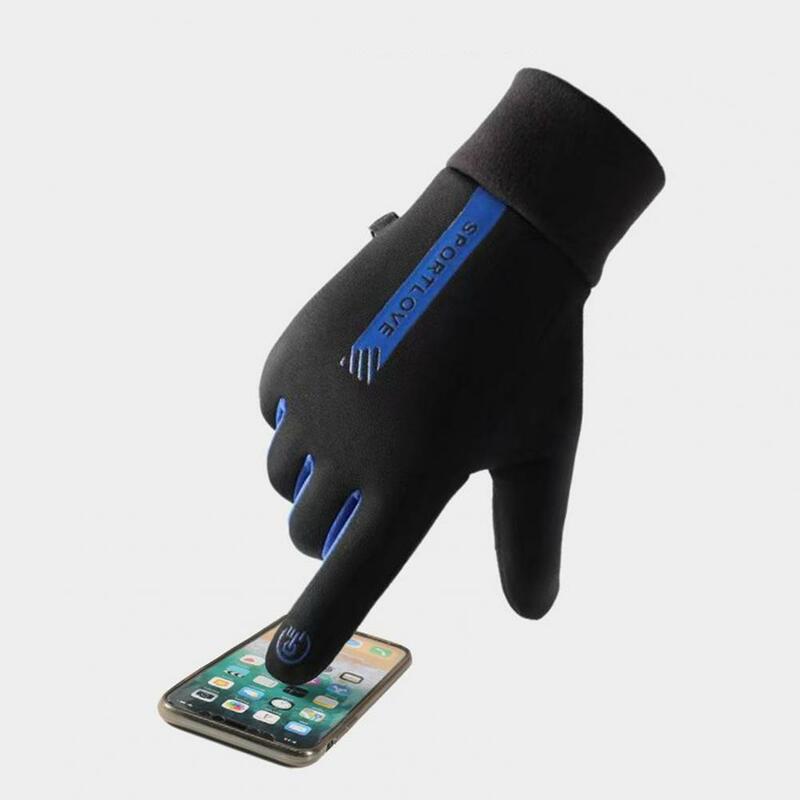Перчатки для активного отдыха, 1 пара, противоскользящие перчатки унисекс для катания на лыжах и велосипеде, перчатки для взрослых