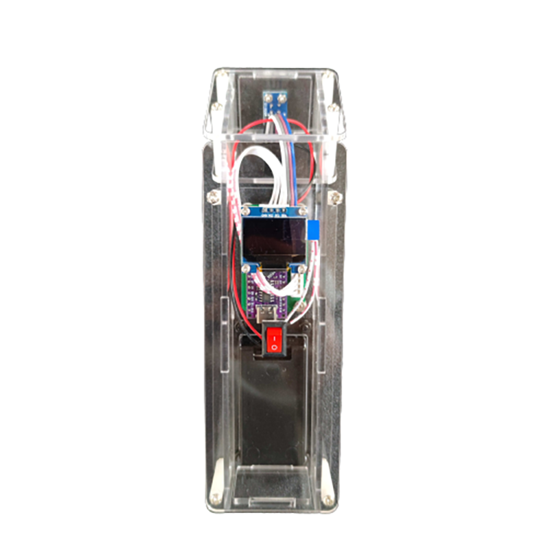 透明なアクリル額温度計ガン,arduinoロボットの温度測定,DIYキット,ナノプログラム可能,蒸気玩具