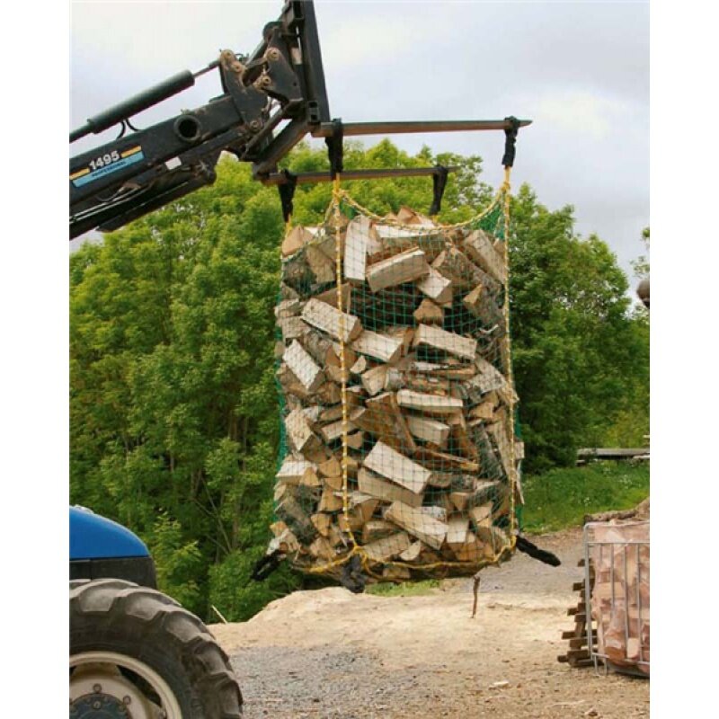 Spersonalizowany produkt 、 silna fabryka dostosowuje ekologiczną siatkę z torba z siateczką na drewno opałowe wielokrotnego użytku HDPE
