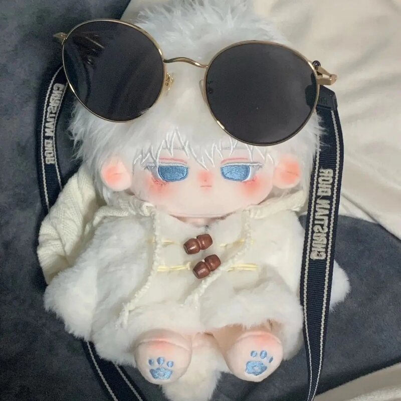 Jujutsu Kaisen Gojo Satoru-muñecas de peluche de 20cm, juguete de Anime, muñeca desnuda, Cosplay, regalo para niños, 5931