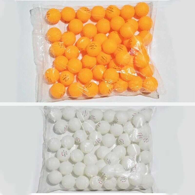 Huieson G40+ 3 Stars Table Tennis Balls 40+ ABS New Material High Elasticity and Durable Training Ping Pong Balls 50/100pcs/pack